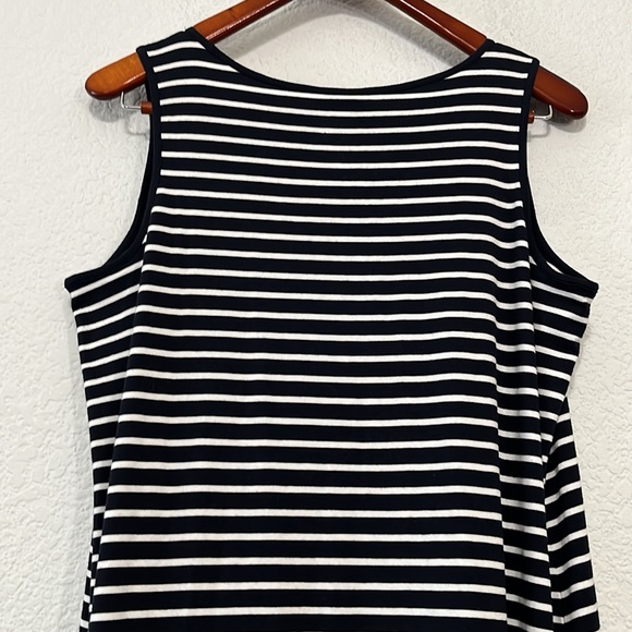 J Jill Stripe Coastal Knit Maxi Dress - Picture 8 of 12